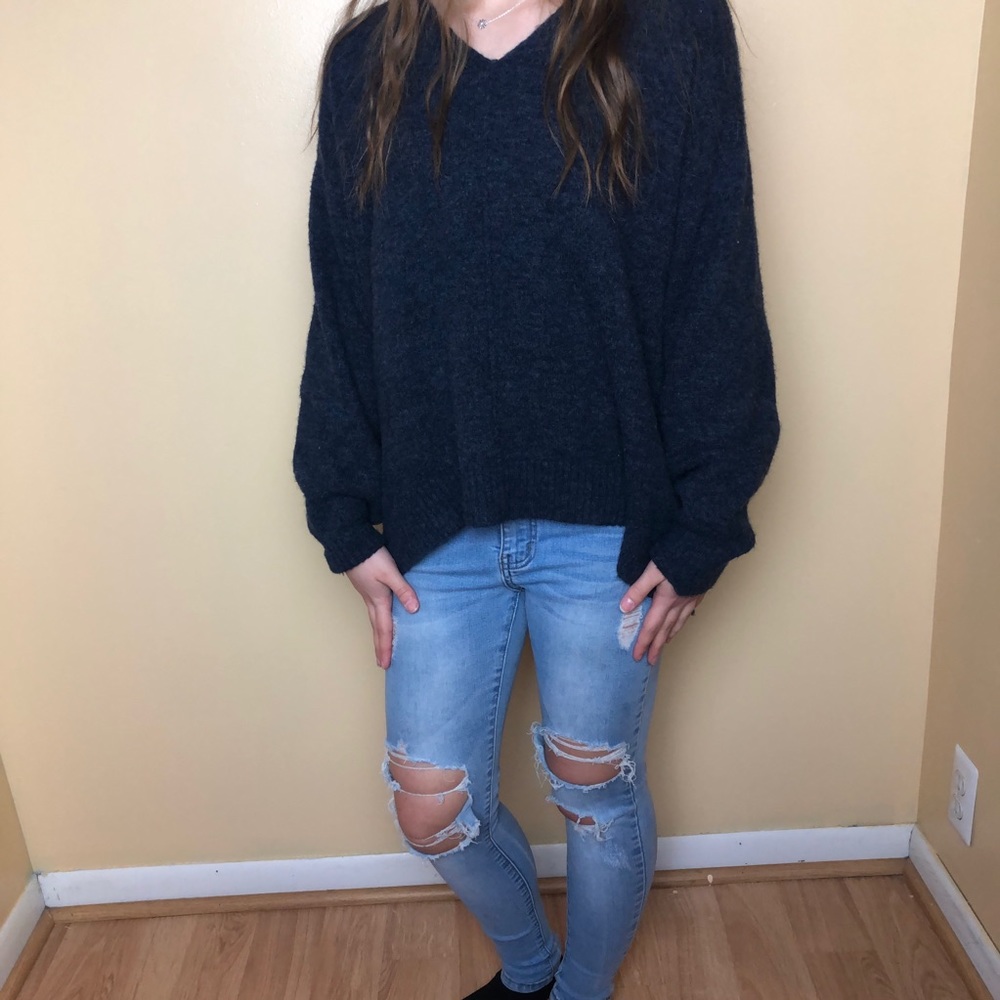 H&M Oversized V-Neck Sweater